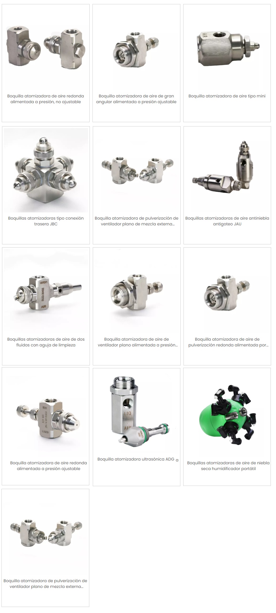 cañones pulverizadores